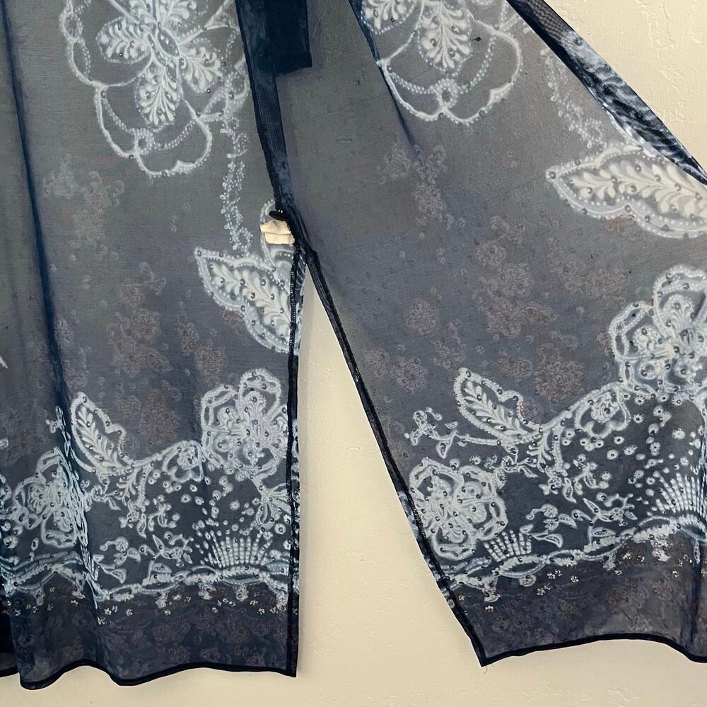 Vintage Rabbit Rabbit Rabbit Designs 2-Piece Dress Set Size 16W Maxi Modest USA - Picture 10 of 15
